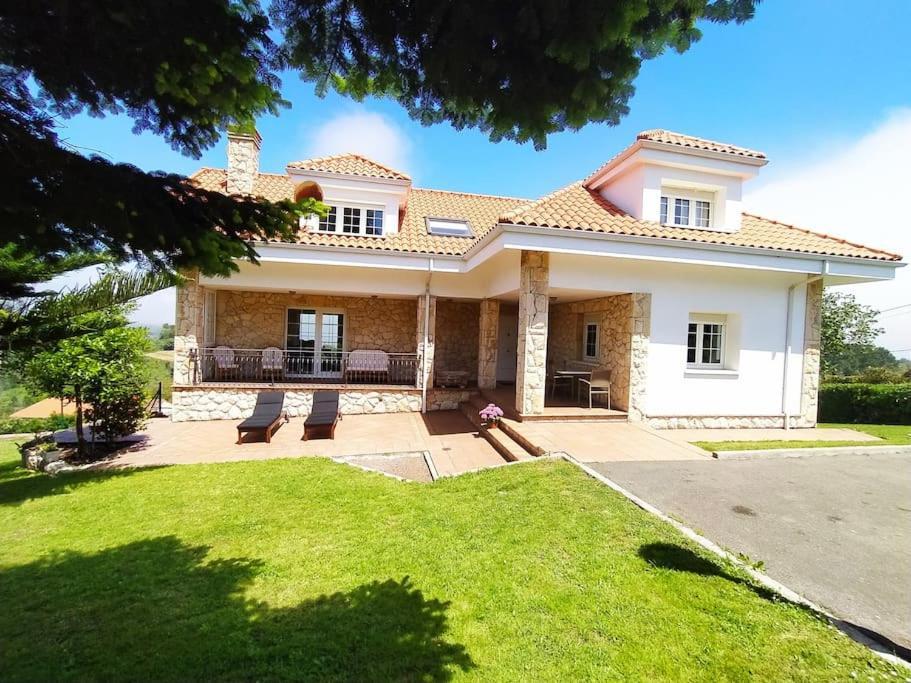 Chalet Con Magnificas Vistas Al Mar Perlora Ngoại thất bức ảnh