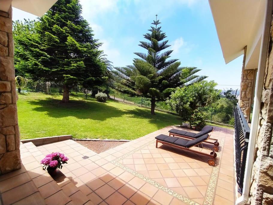 Chalet Con Magnificas Vistas Al Mar Perlora Ngoại thất bức ảnh